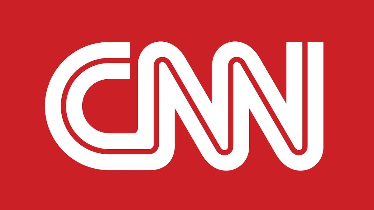 A photo of the CNN logo