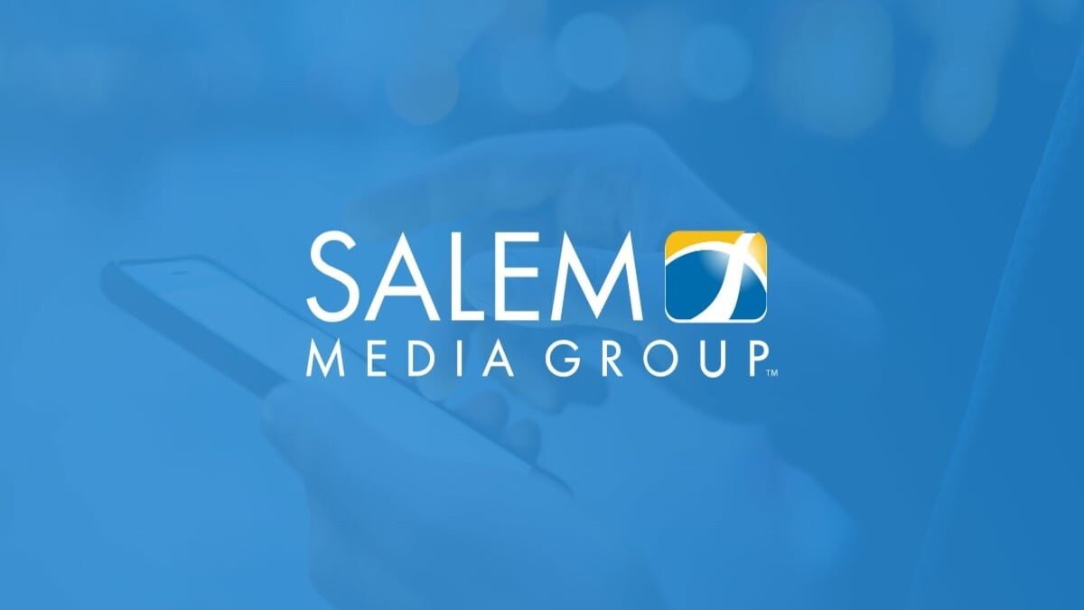 A photo of the Salem Media Group logo