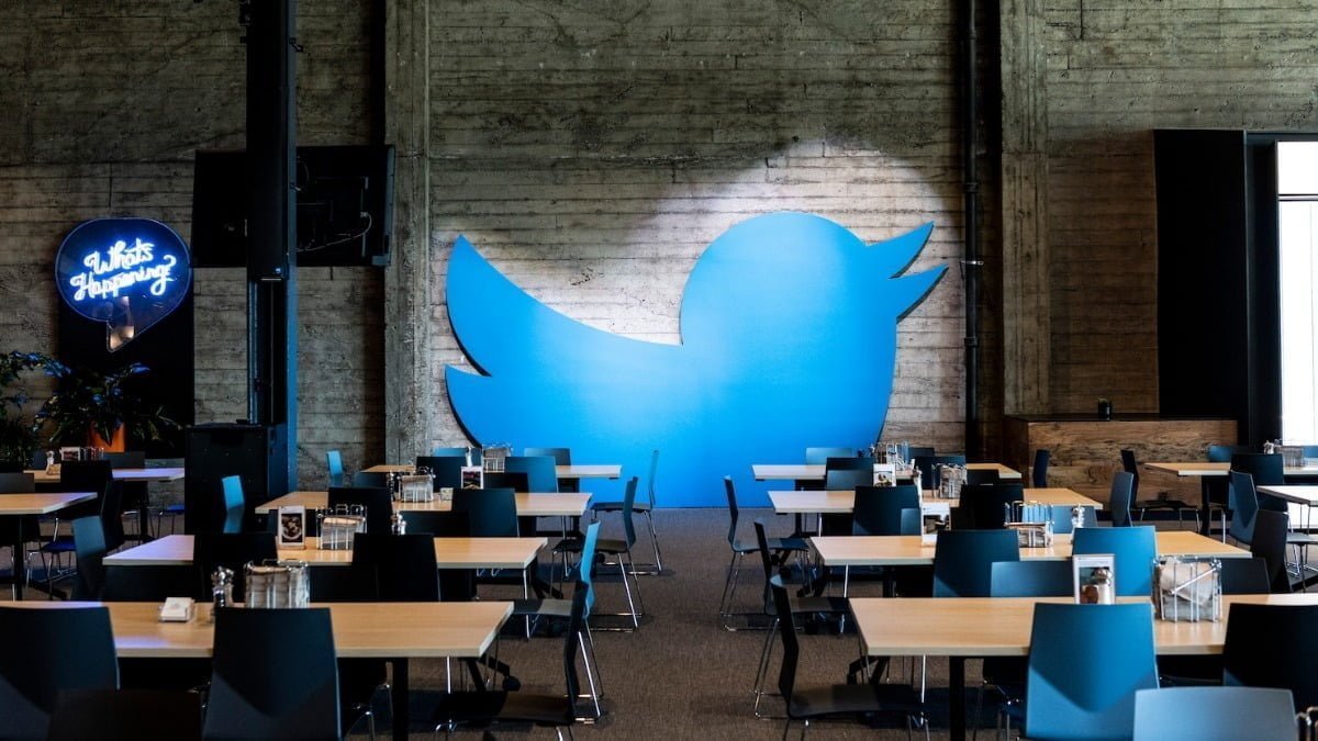 A photo of Twitter headquarters