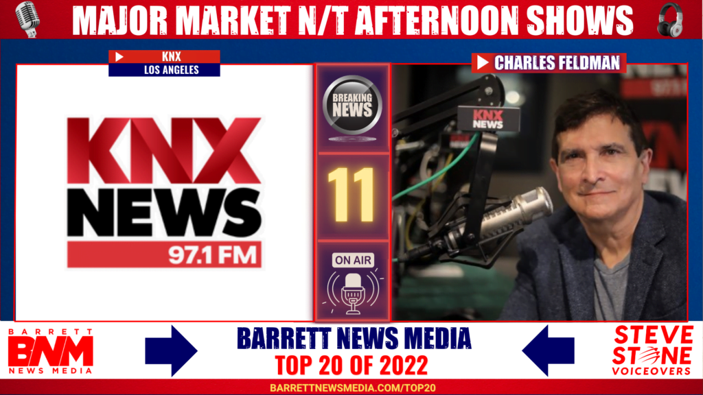 Major Market News/Talk Afternoon Shows 2022