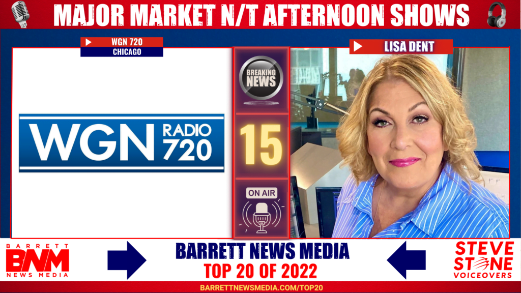 Major Market News/Talk Afternoon Shows 2022