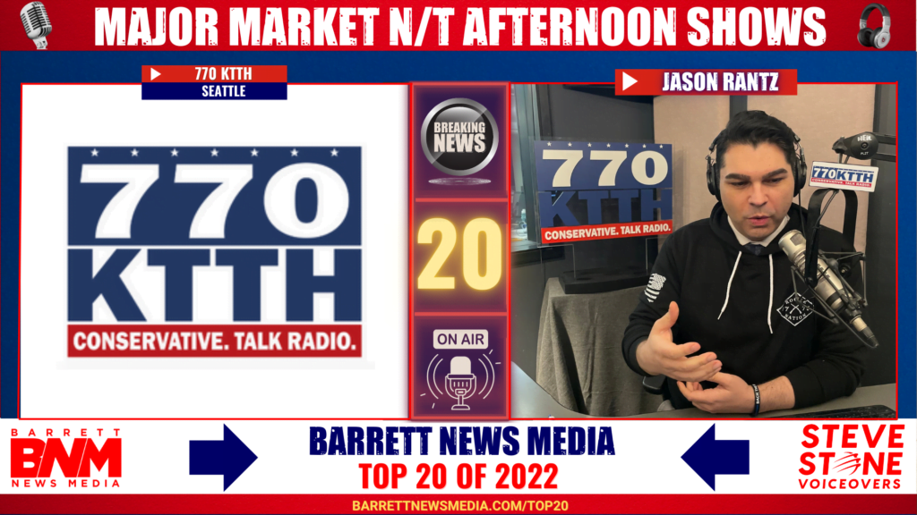 Major Market News/Talk Afternoon Shows 2022