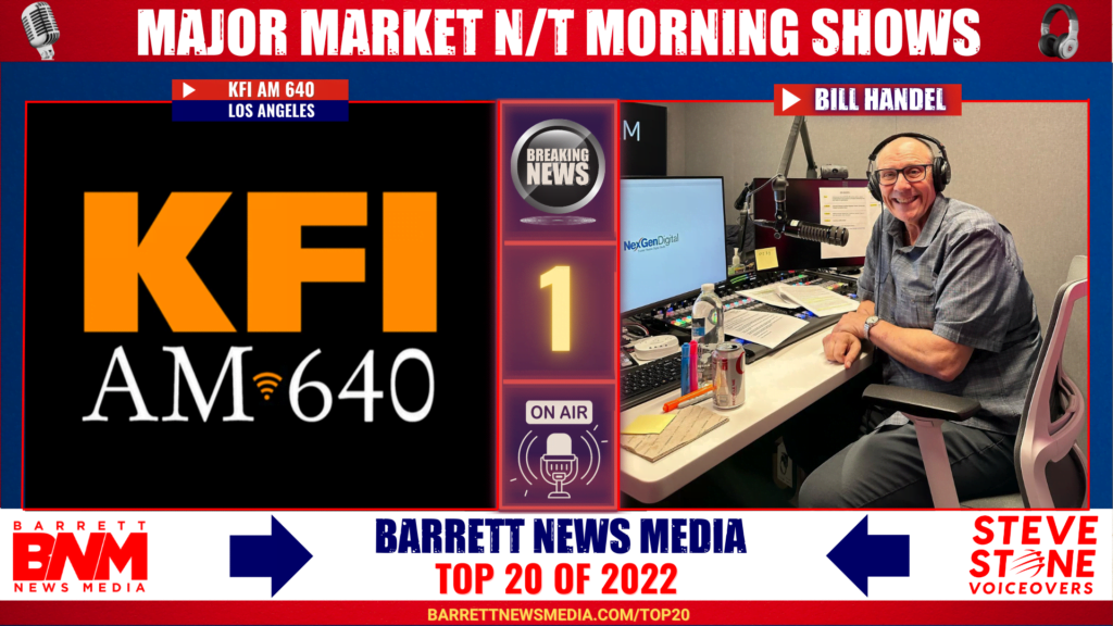 25 | Barrett Media Major Market News/Talk Morning Shows of 2022