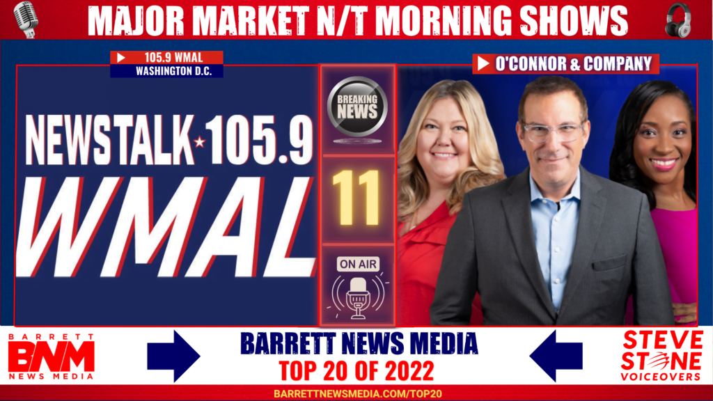 35 | Barrett Media Major Market News/Talk Morning Shows of 2022