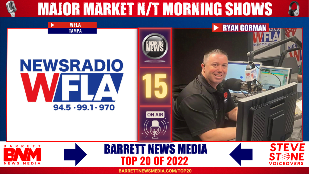 39 | Barrett Media Major Market News/Talk Morning Shows of 2022