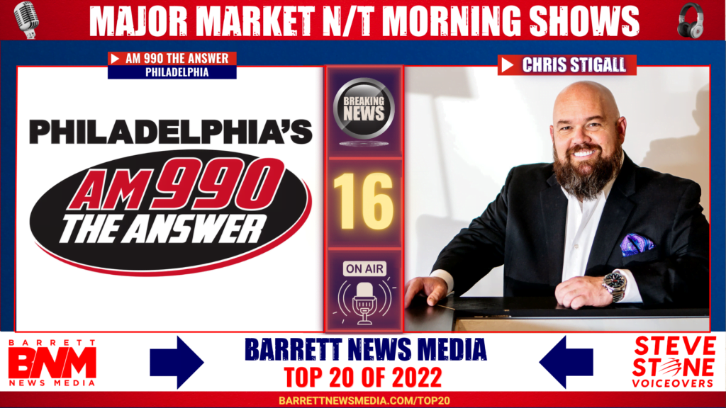 40 | Barrett Media Major Market News/Talk Morning Shows of 2022