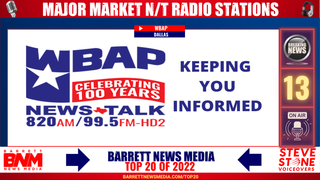 Major Market News/Talk Radio Stations