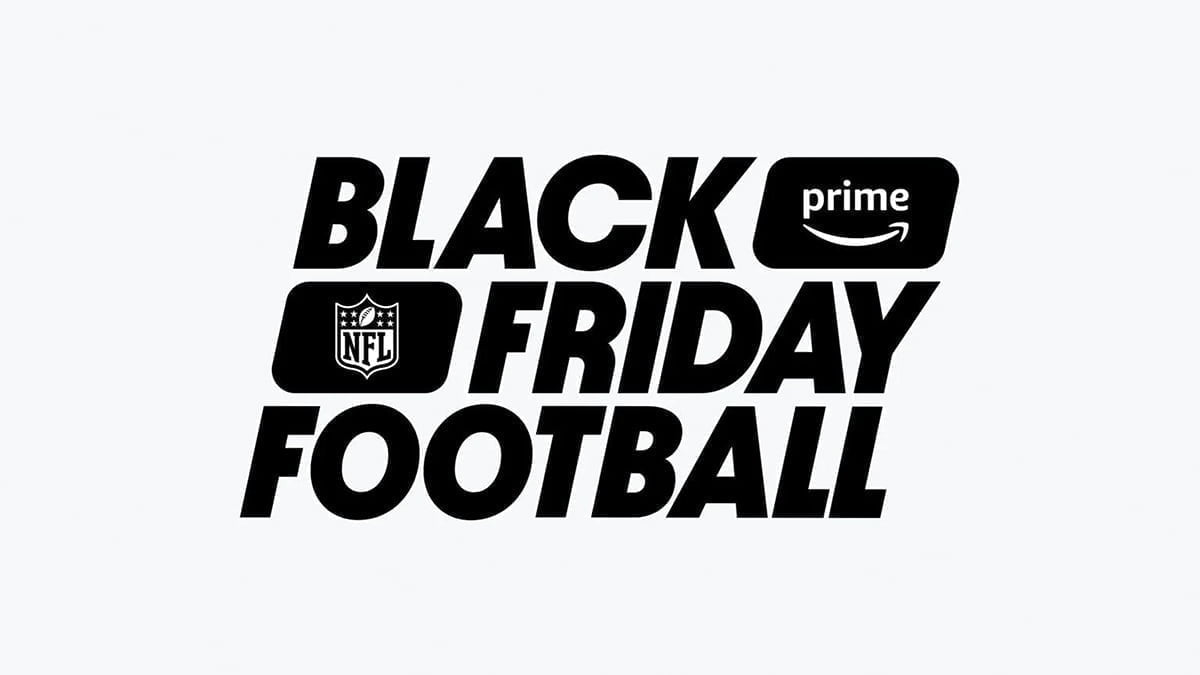 Black Friday Football on Amazon Prime Video