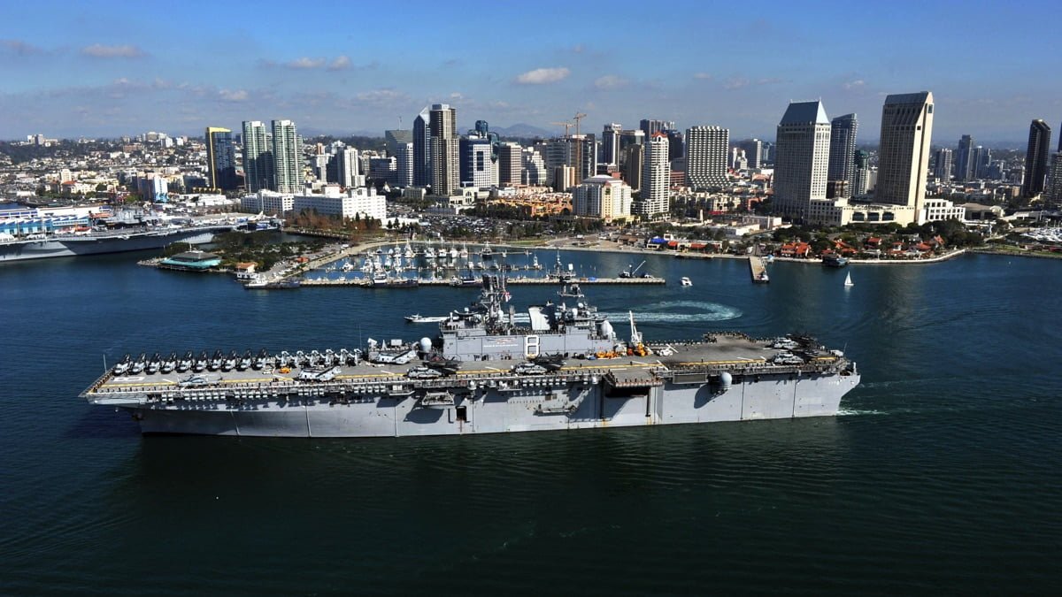 battleship and San Diego