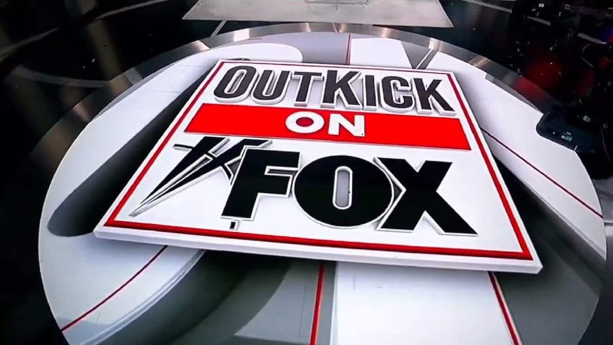 A photo of the OutKick on Fox logo