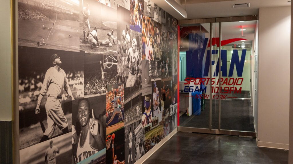 WFAN Entrance