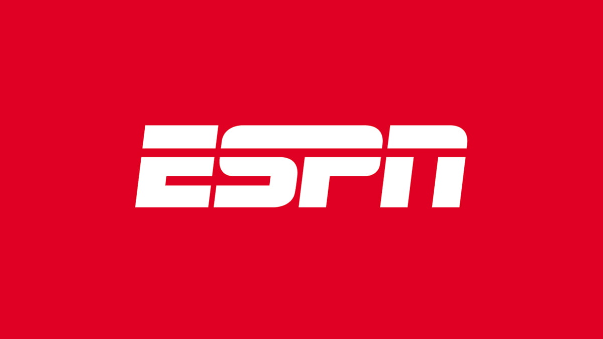 ESPN Logo on Red