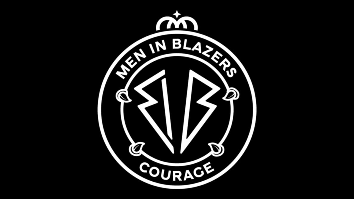 Men in Blazers logo