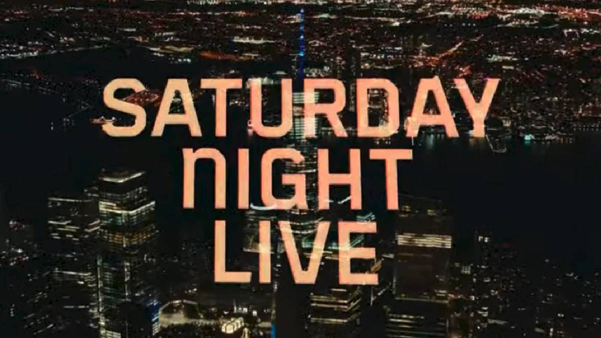 A photo of the Saturday Night Live logo