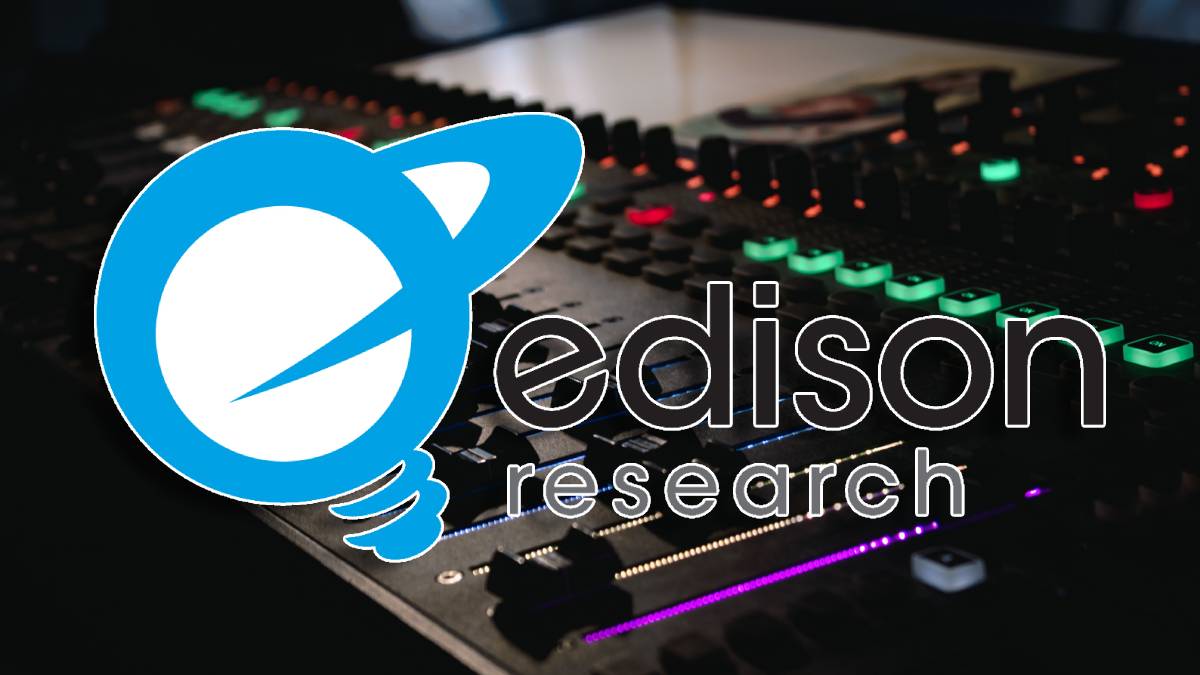 A photo of the Edison Research logo