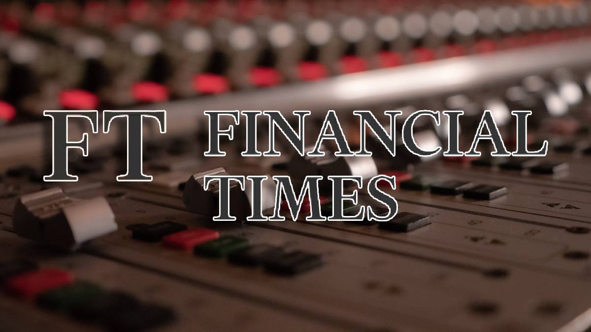 A photo of the Financial Times logo