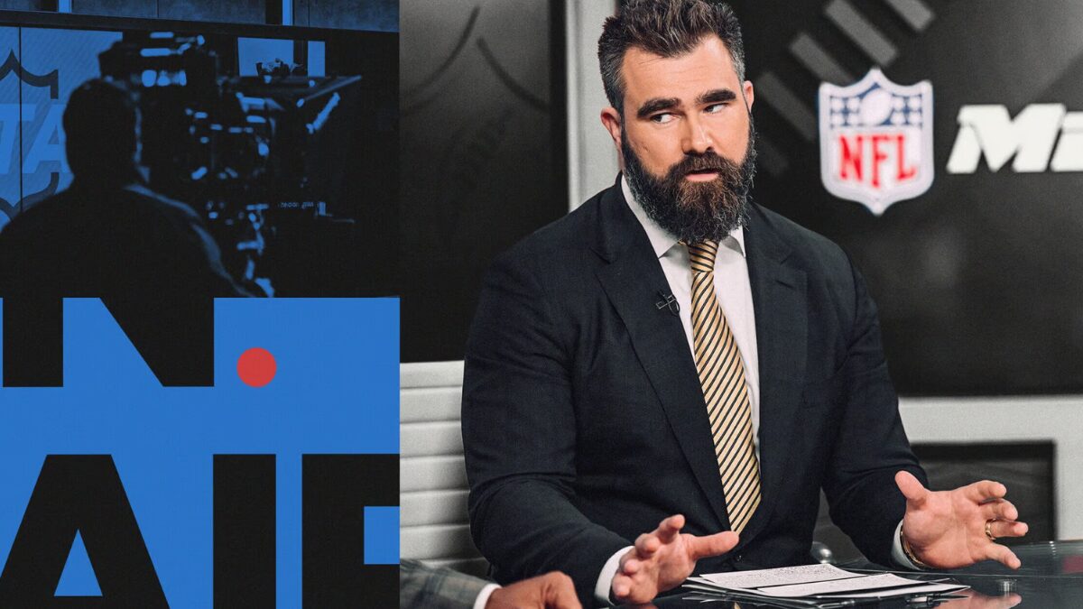 Jason Kelce at NFL Broadcast Boot Camp