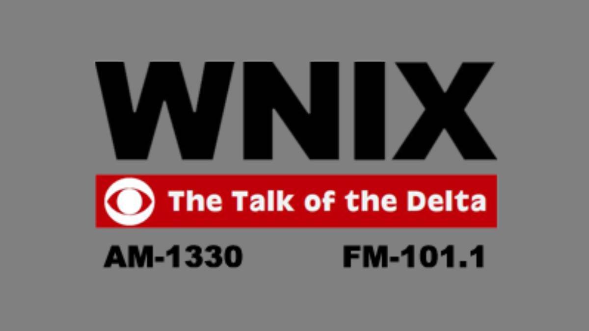 A photo of the WNIX logo