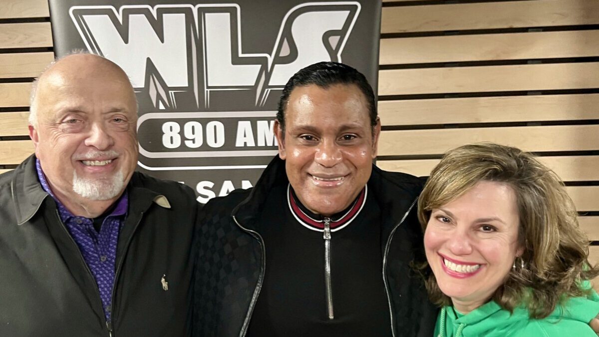 Photo of Sammy Sosa, Steve Cochran and Andrea Darlas