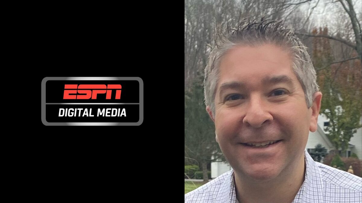 Graphic for ESPN Digital Media and a photo of Andrew Feldman