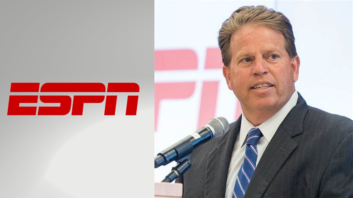 Photo of Norby Williamson and an ESPN logo