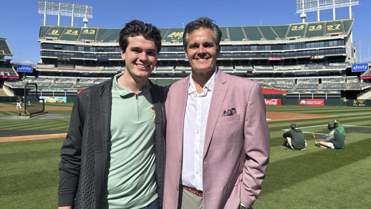 Photo of Chip Caray and Chris Caray