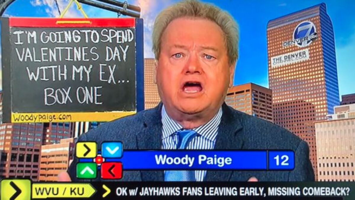 Photo of Woody Paige on ESPN's Around the Horn