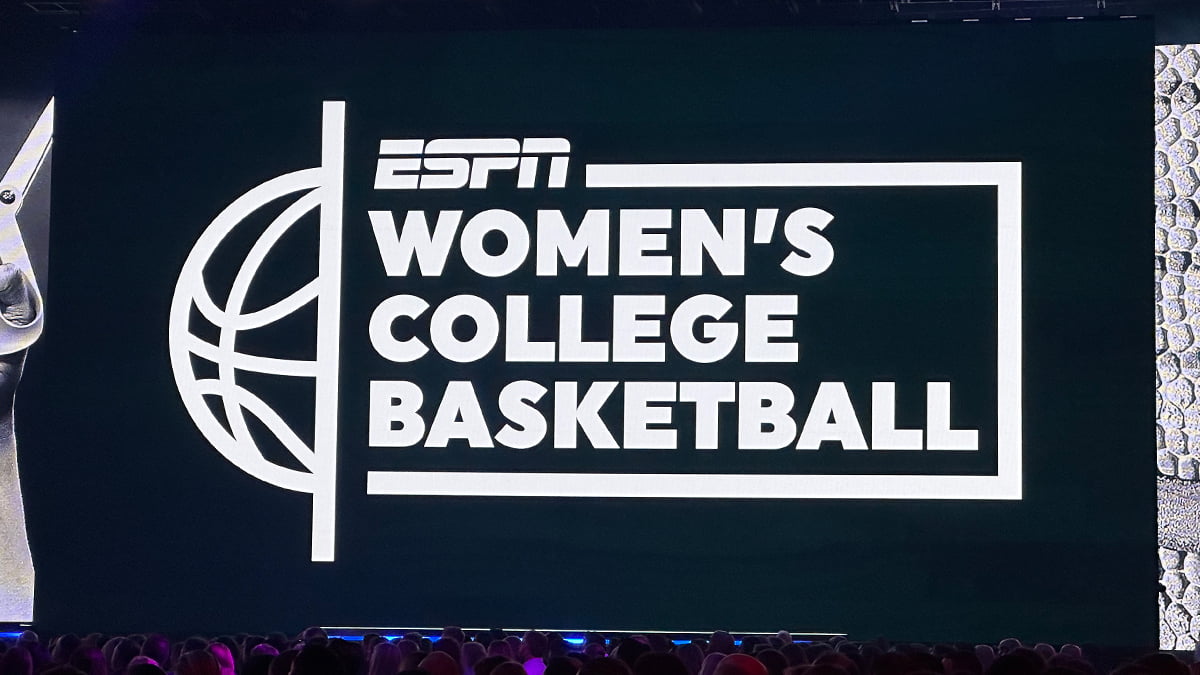 ESPN Women's College Basketball Logo (2024 Disney Upfront)