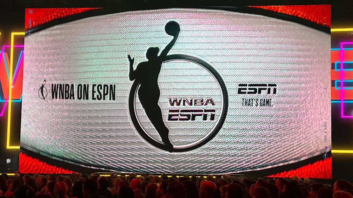 WNBA on ESPN Logo (2024 Disney Upfront)