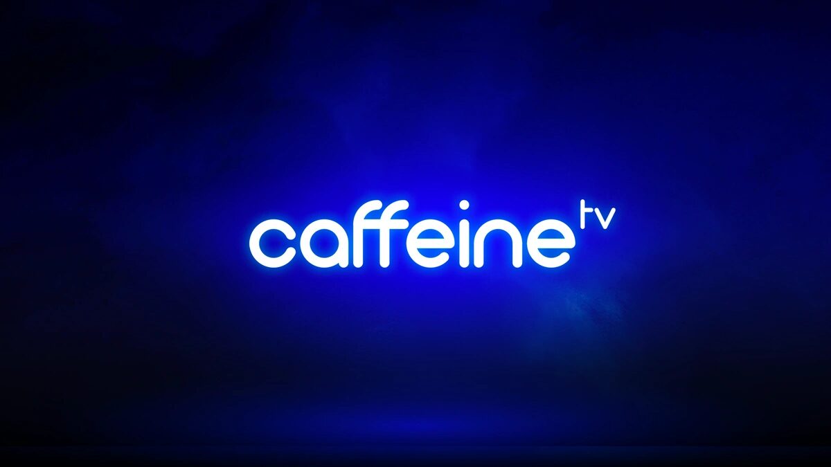 Logo for streaming platform Caffeine TV