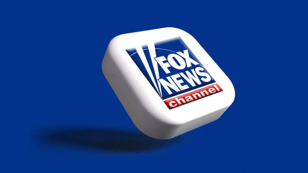 A photo of the Fox News logo