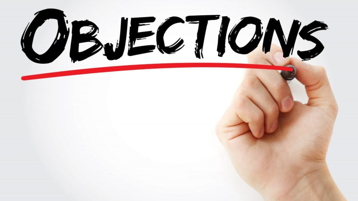 Graphic about Objections in sales