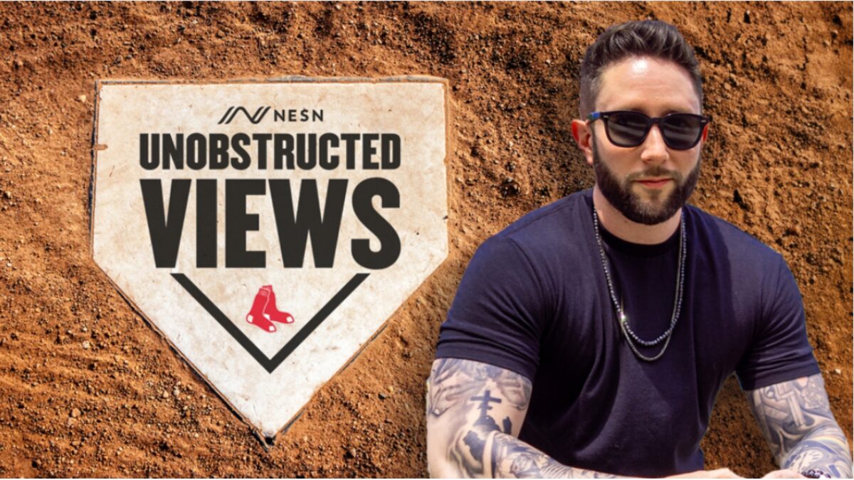 Graphic for Unobstructed Views on NESN with host Jared Carrabis