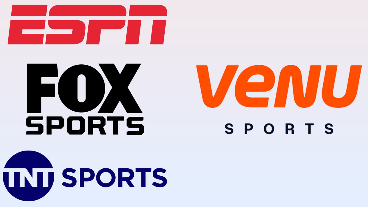 Venu Sports; ESPN; FOX Sports; TNT Sports Logos