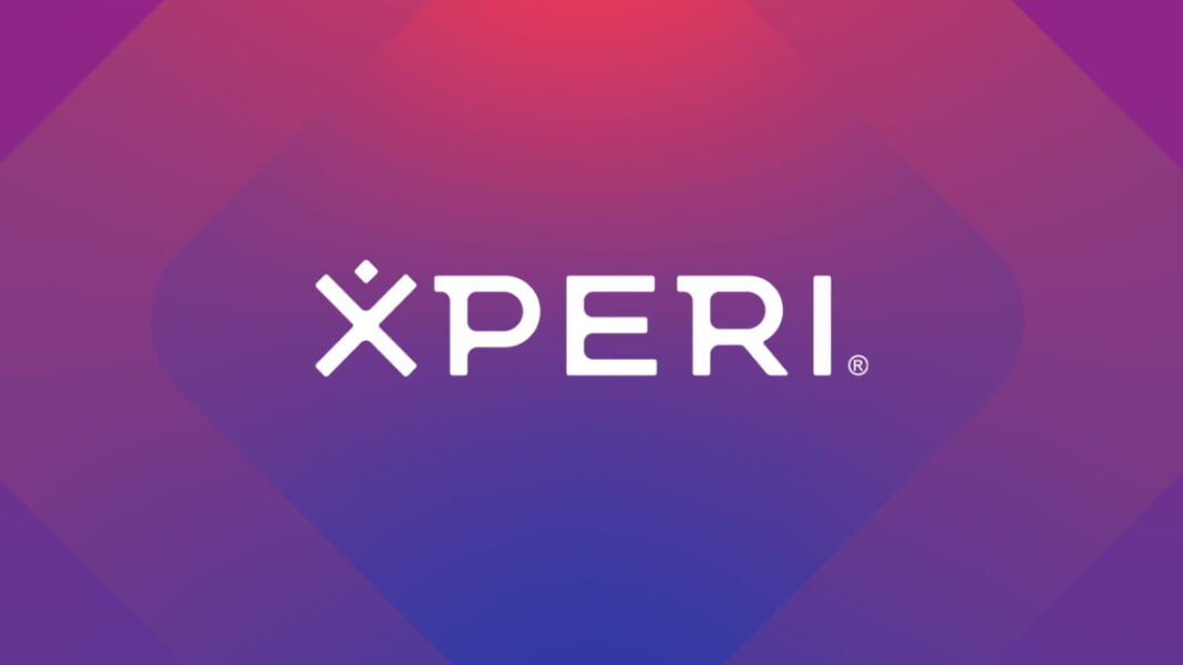 A photo of the Xperi logo