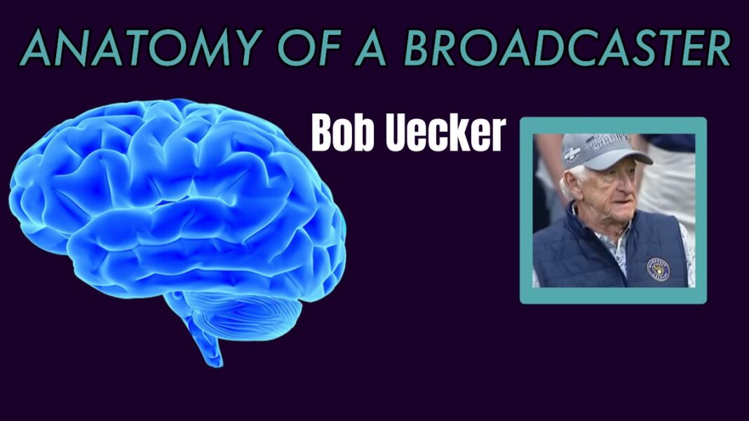 Graphic for an Anatomy of a Broadcaster feature on Bob Uecker