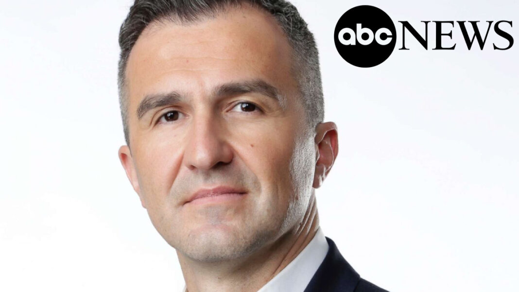 A photo of Almin Karamehmedovic and the ABC News logo