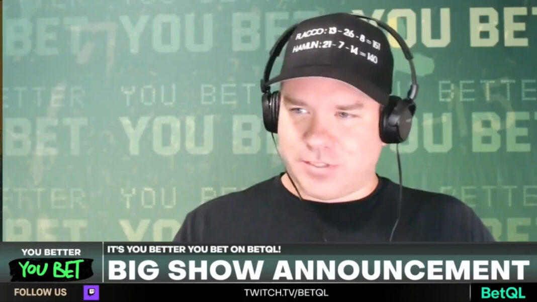 A photo of BetQL host Ken Barkley