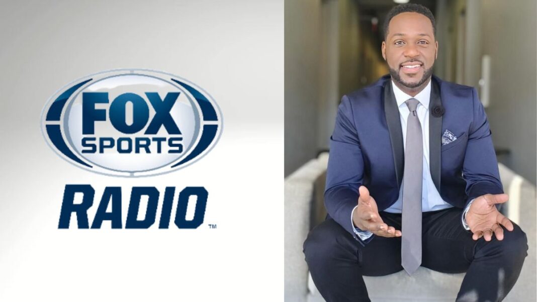 FOX Sports Radio logo and a photo of host Kelvin Washington