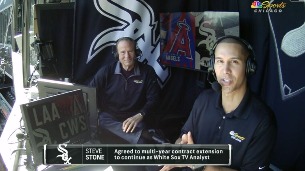 Screengrab of Steve Stone and John Schriffen