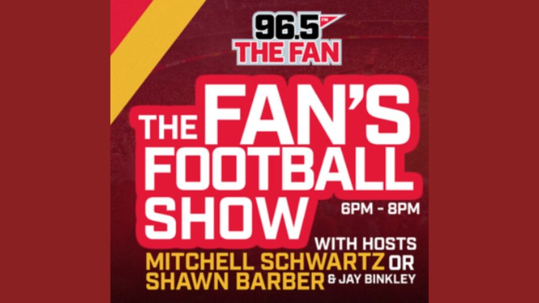 Graphic for The Fan's Football Show on 96.5 The Fan