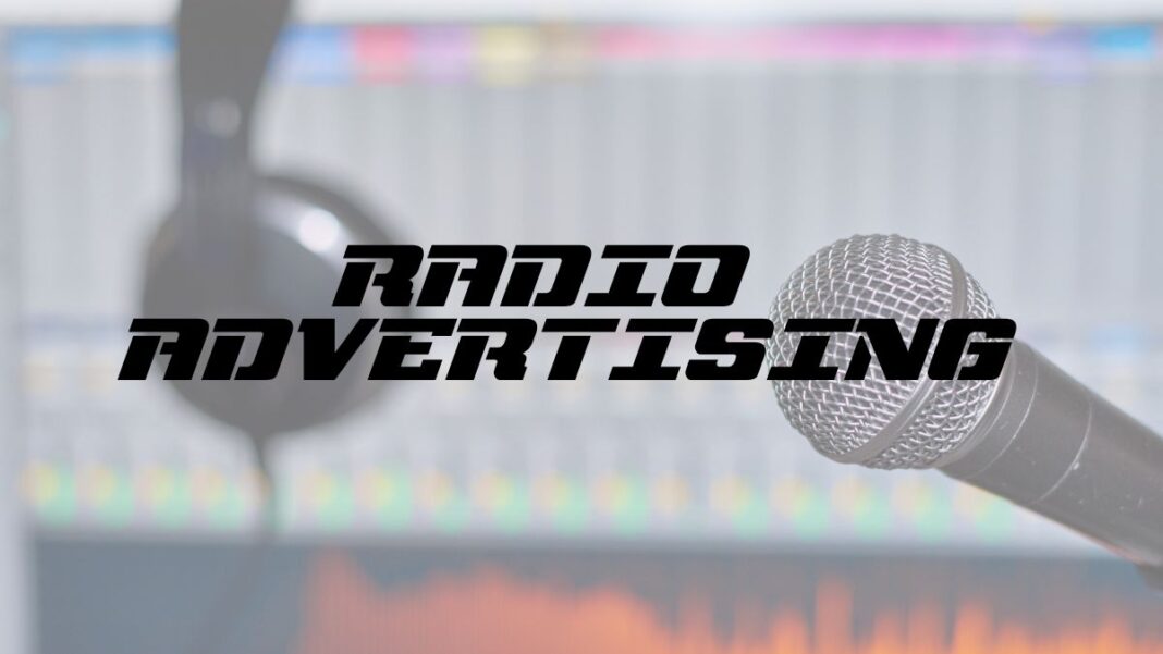 Graphic showing Radio Advertising