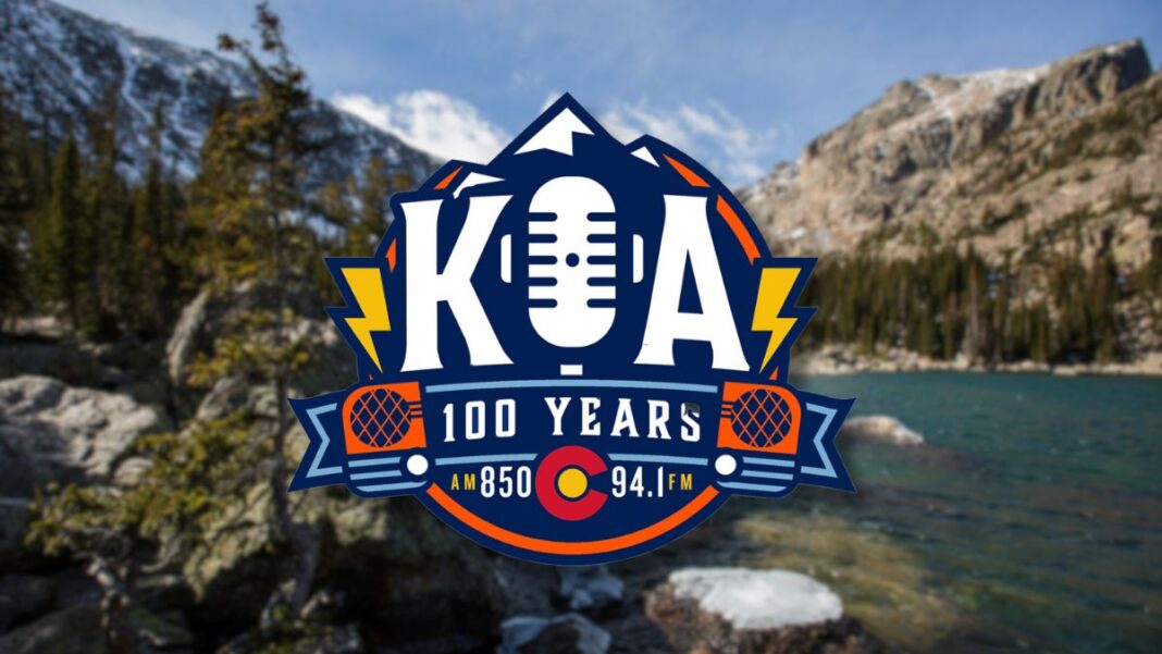 A photo of the new KOA 850 100th anniversary logo