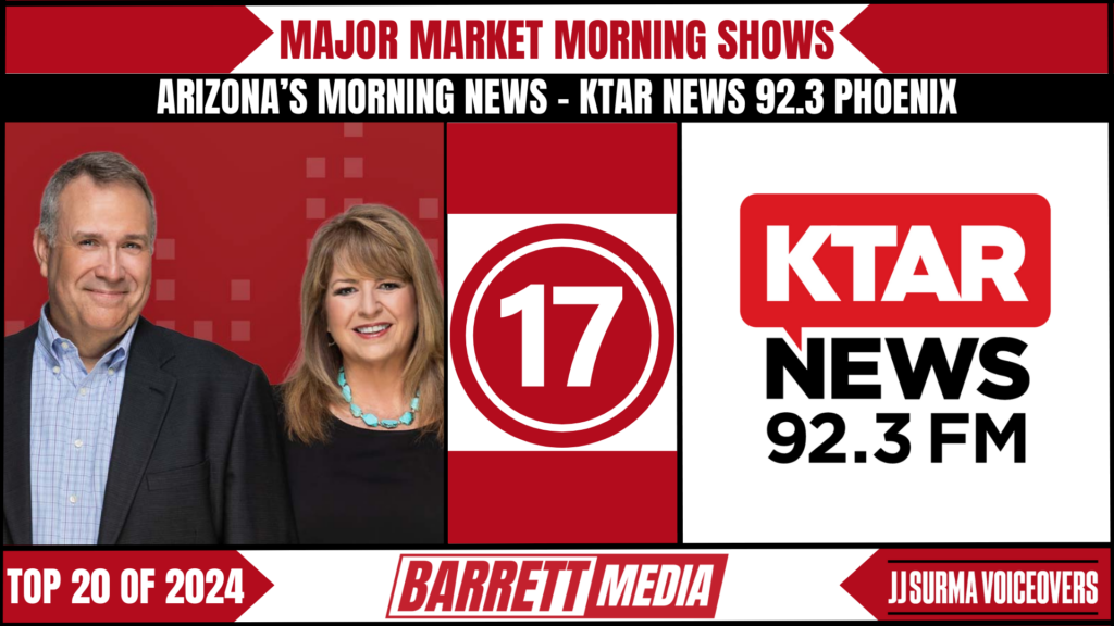 22 | Barrett Media Arizona Morning News at KTAR 92.3