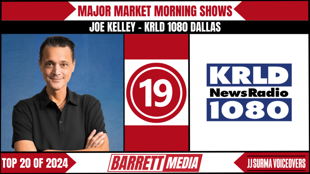 24 | Barrett Media Joe Kelley at KRLD in Dallas