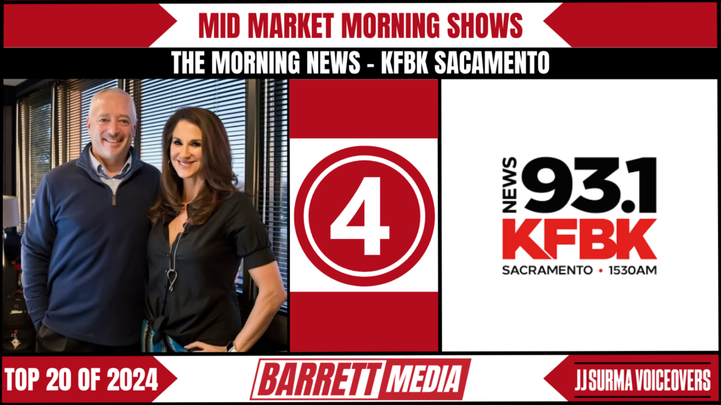 Sam Shane and Cristina Mendonsa of 93.1 KFBK