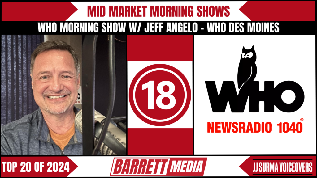 Jeff Angelo - WHO 1040