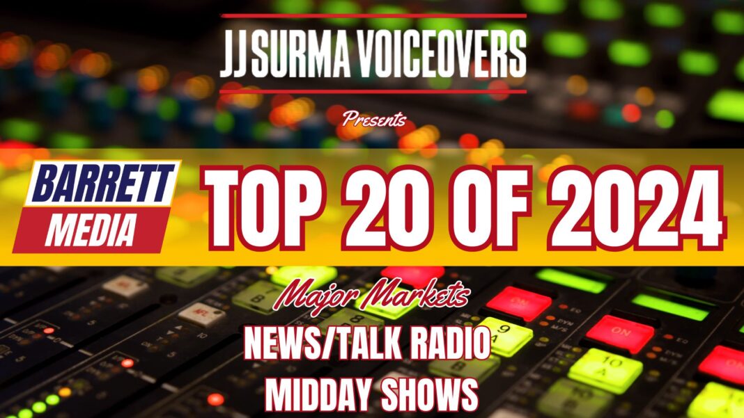 Top 20 News/Talk Radio Shows 2024