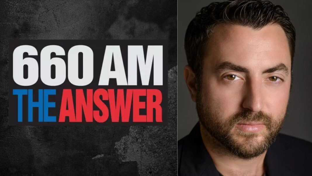 A photo of Josh Hammer and the 660 AM The Answer