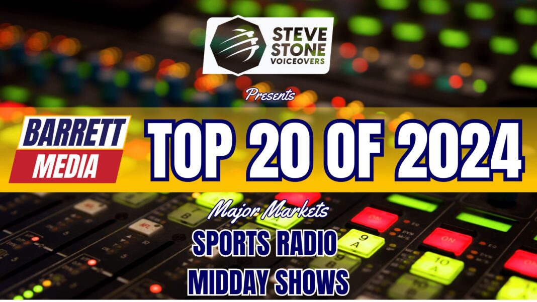 Barrett Sports Media Top 20 of 2024 - Midday Shows